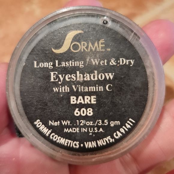 Sorme XL Pans Long Lasting Wet & Dry Eyeshadow Vit C Bare #608 & Bone #605 - Picture 4 of 7